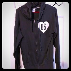 PINK boyfriend Zip up hoodie